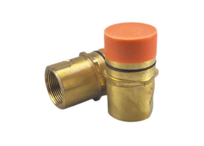 1-1/4” rápidos hidráulicos de cobre amarillo bloqueados del hilo conectan las colocaciones