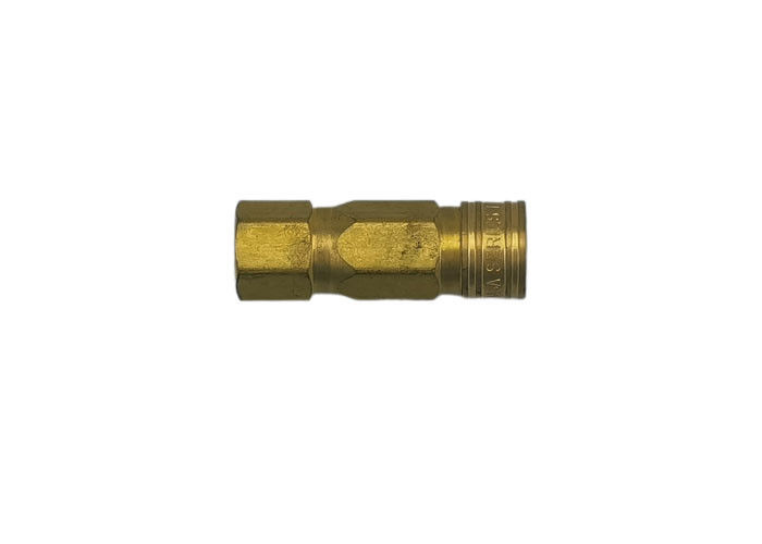 1/8 uso del nominal con aire comprimido, los gases y el acoplamiento rápido neumático de cobre amarillo de los líquidos
