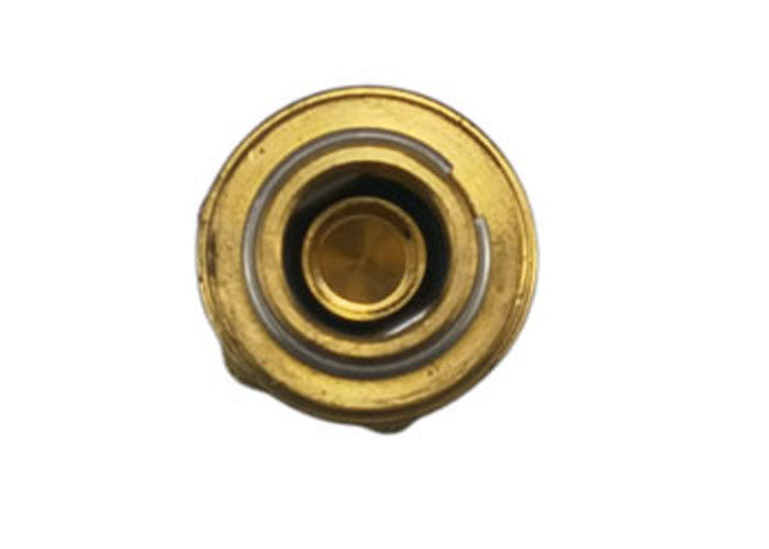 1/4&quot; liberación rápida de cobre amarillo nominal del aire comprimido que junta el acoplamiento rápido neumático
