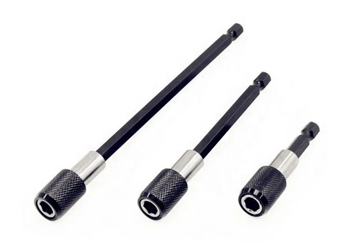 1/4 pulgadas de cabeza de extensión de la varilla de lote Desengranaje magnético de transferencia rápida palanca de autobloqueo de la extensión de la varilla de 150 mm herramientas manuales