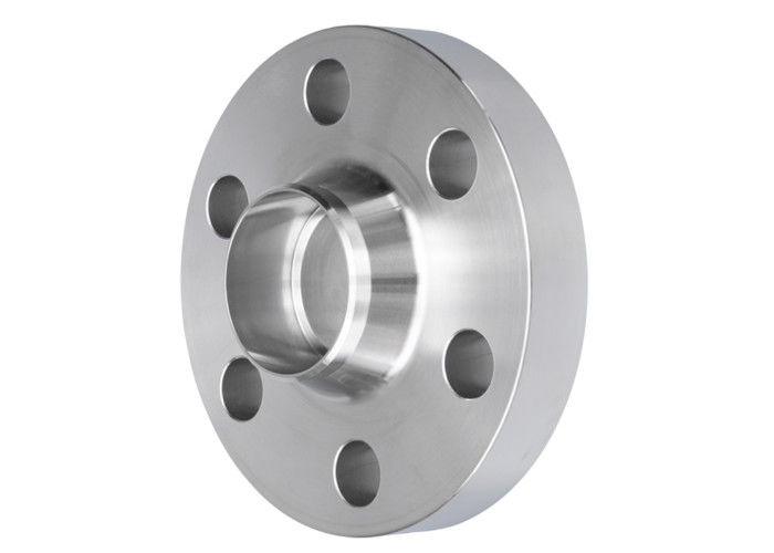 Flange de soldadura de trasero 2 Una brida de soldadura de trasero de cuello tiene un cuello en forma de cono soldado a una tubería o cilindro