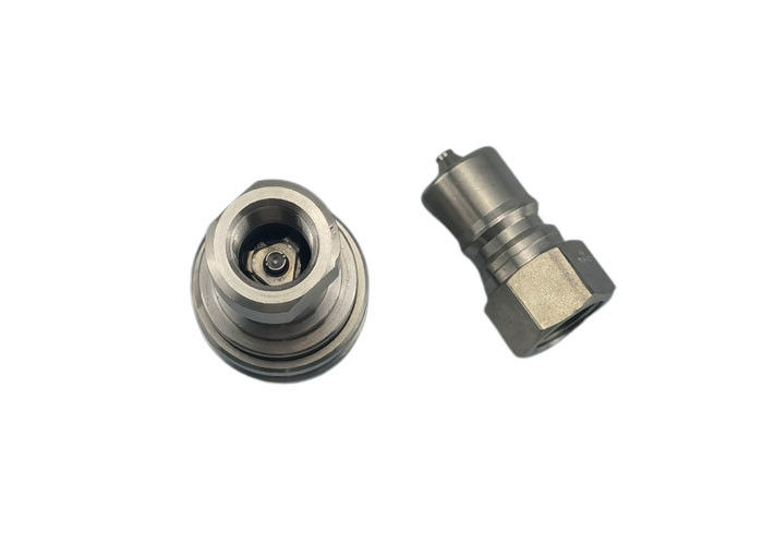 Conexiones de corte rápido de dos vías de grado industrial NPT/BSP hilo 1/8 