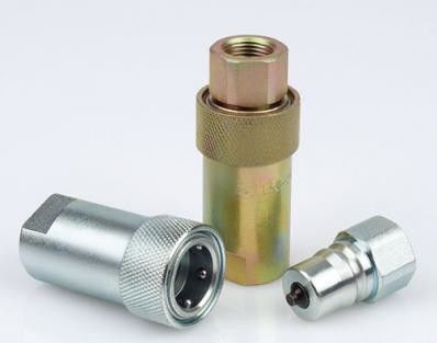 Conexiones de corte rápido de dos vías de grado industrial NPT/BSP hilo 1/8 