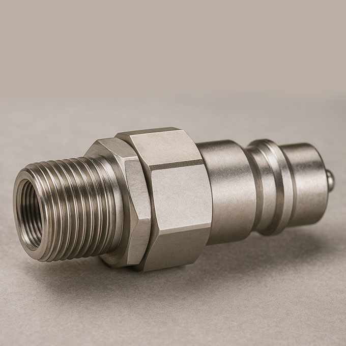 Acero de carbono duradero acoplamientos rápidos hidráulicos de la serie Iso Iso-7241-a Intercambio de marca