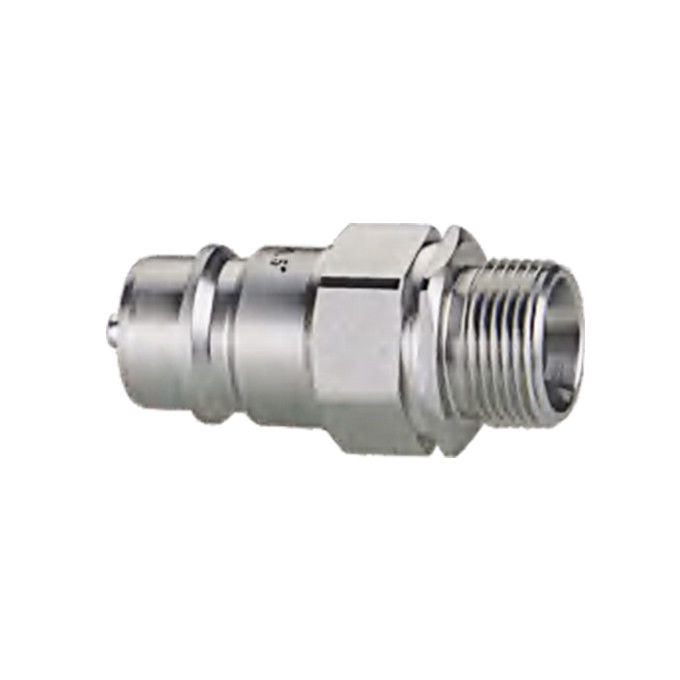 Sp-10m-7-iso-7241-a Acoplamiento rápido hidráulico con rango de temperatura de -20°C a 80°C