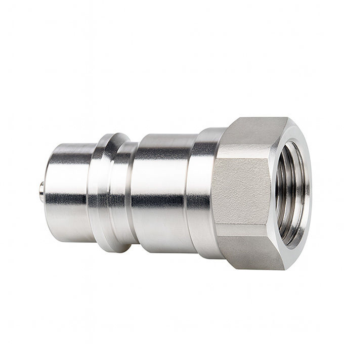 cb spm 10f a iso 7241a acoplamiento rápido hidráulico resistente a la corrosión