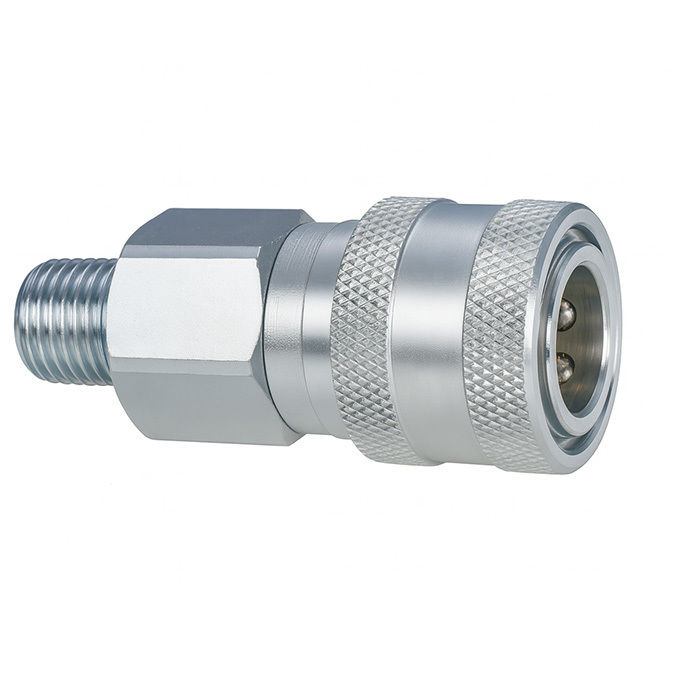 Cb-sp-10m-3-iso-7241-a Acoplamiento rápido hidráulico para el rango de temperatura de -20°C a 120°C