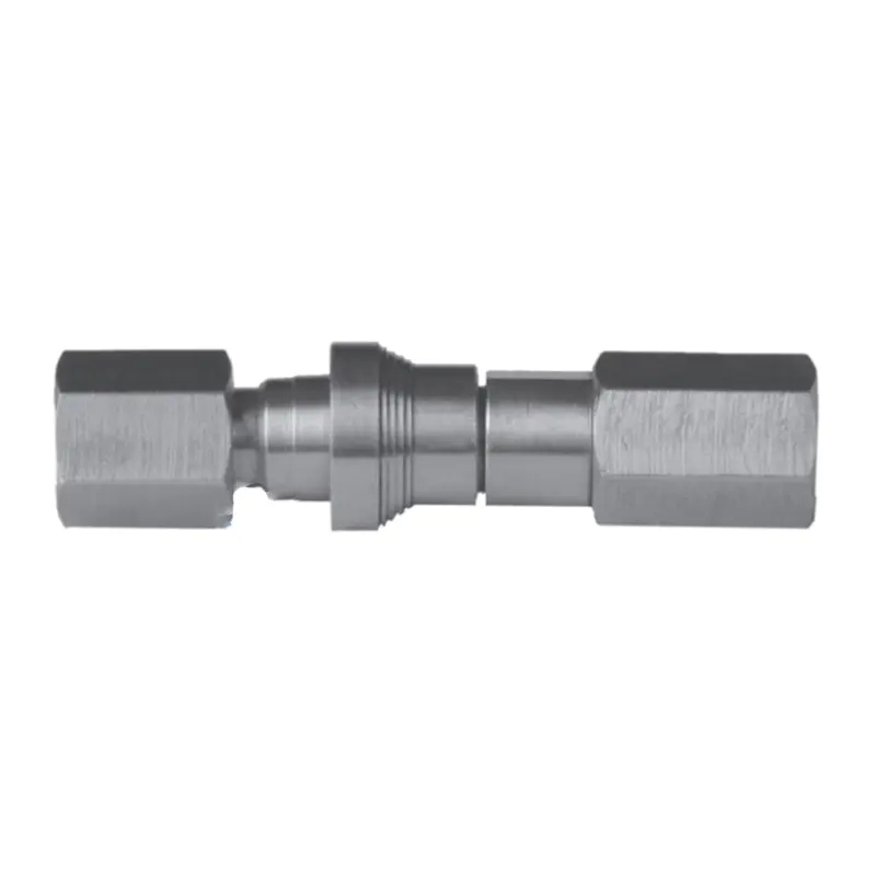 Alta presión 316 de acero inoxidable CB-QC Conector rápido FKM Swagelok de sellado Compatible