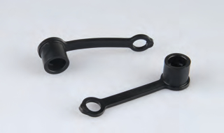 Capas de polvo de plástico para acoplamientos rápidos de la serie CB-PD Protección duradera para accesorios de conexión rápida industrial